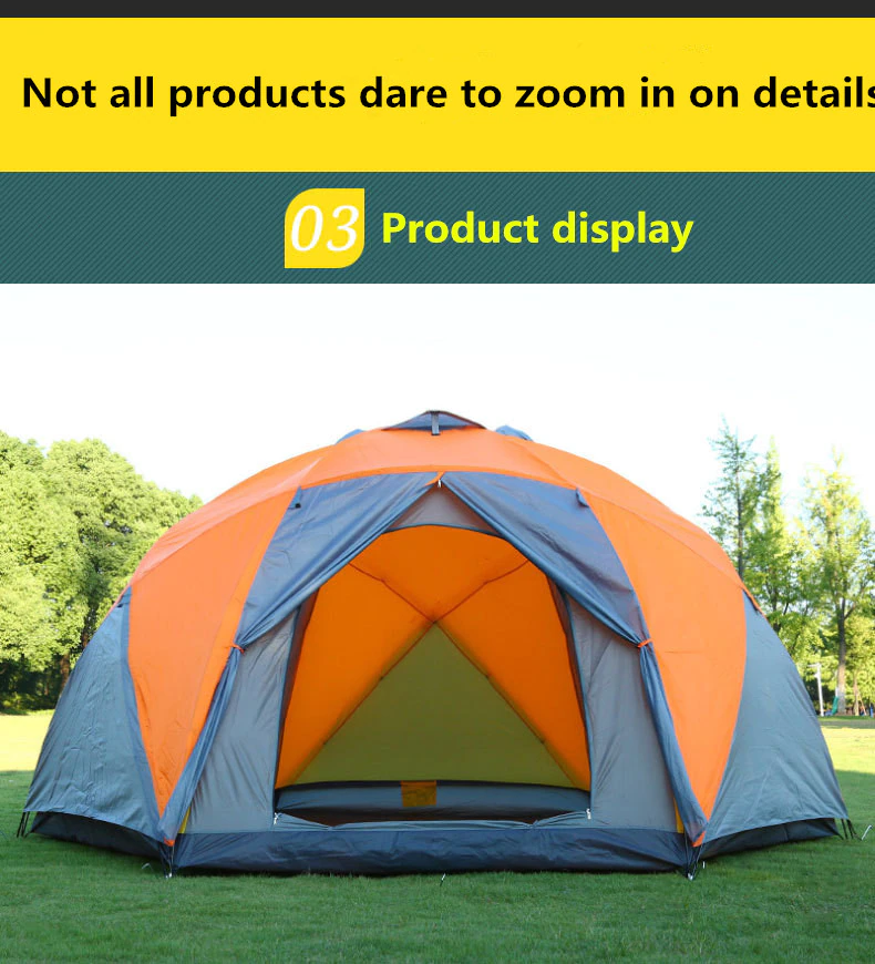 Cheap Goat Tents Person Outdoor Tent Fully Quick Opening Tents Waterproof Canopy Camping Hiking Tent Beach Family Travel Tools   